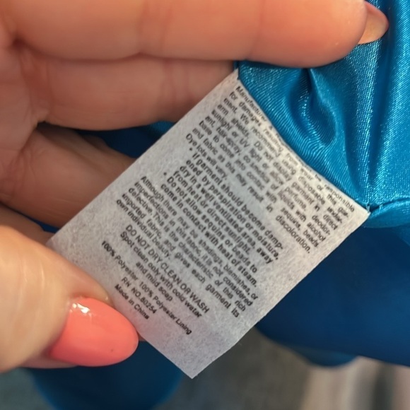 Alyce Paris Formal Dress Prom Cocktail Illusion Mini Size 8 NWT Gemstones - Picture 12 of 12